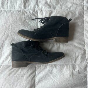 Steve Madden Black Boots 7.5